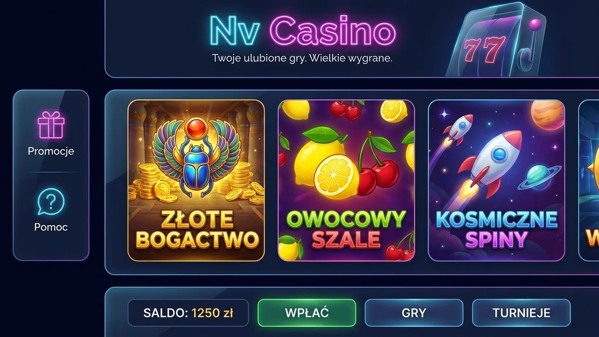 Gry kasynowe Nv Casino